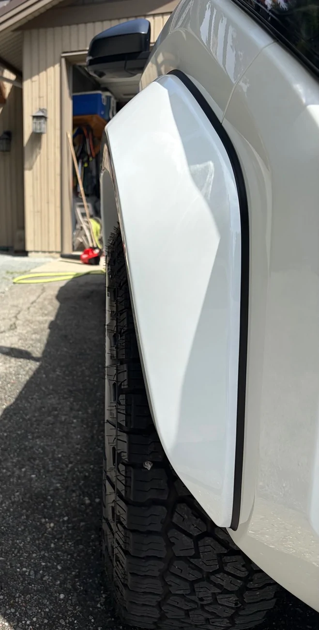 2025 2026 4runner 6th gen Rough Country Fender Flare Installed IMG_4806