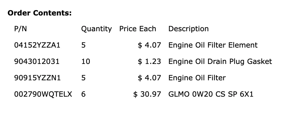 2025 2026 4runner 6th gen What Brand Motor Oil Do You Use In Your 6th Gen? Screenshot 2026-08-09 at 8.26.53 PM