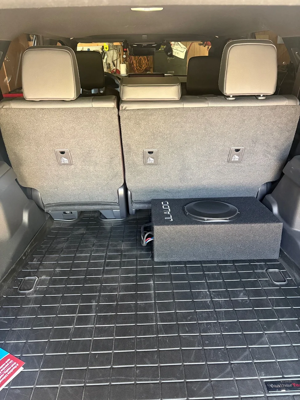 2025 2026 4runner 6th gen Audio upgrade on JBL sound system - sound deadening doors + sub IMG_3505