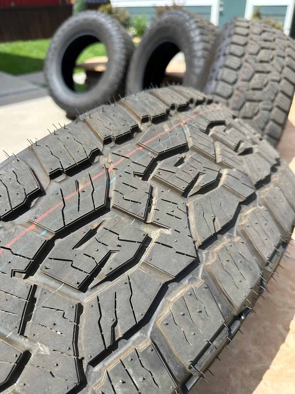2025 2026 4runner 6th gen Brand new Toyo Open Country AT III tires (4) IMG_0252