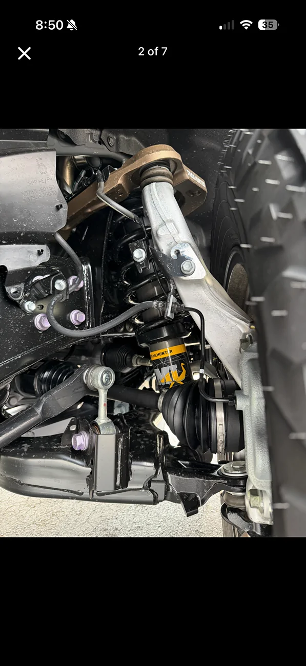 2025 2026 4runner 6th gen Trailhunter suspension install on TRD Off-Road Premium ORP? IMG_2103