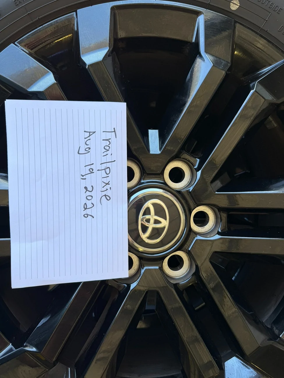 2025 2026 4runner 6th gen FS: Set of 20 inch Wheels with Tires from Platinum ($750) IMG_1398