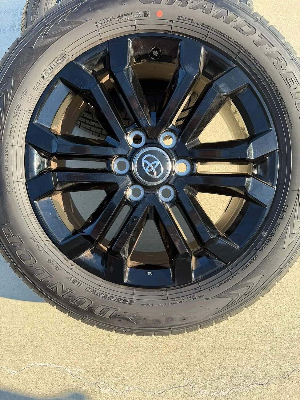2025 2026 4runner 6th gen FS: Set of 20 inch Wheels with Tires from Platinum ($750) IMG_1380