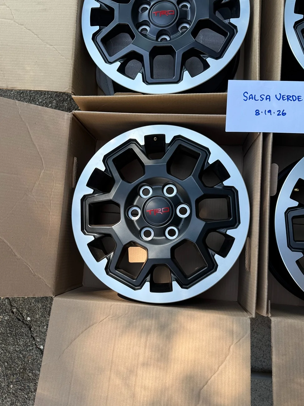 2025 2026 4runner 6th gen FS: 2026 TRD 18" WHEELS $500 BAY AREA IMG_2486