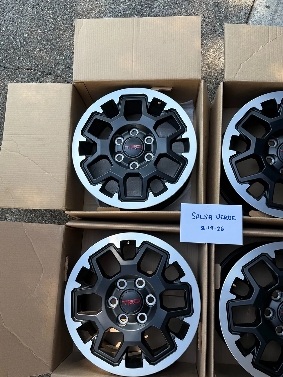 2025 2026 4runner 6th gen FS: 2026 TRD 18" WHEELS $500 BAY AREA IMG_2487