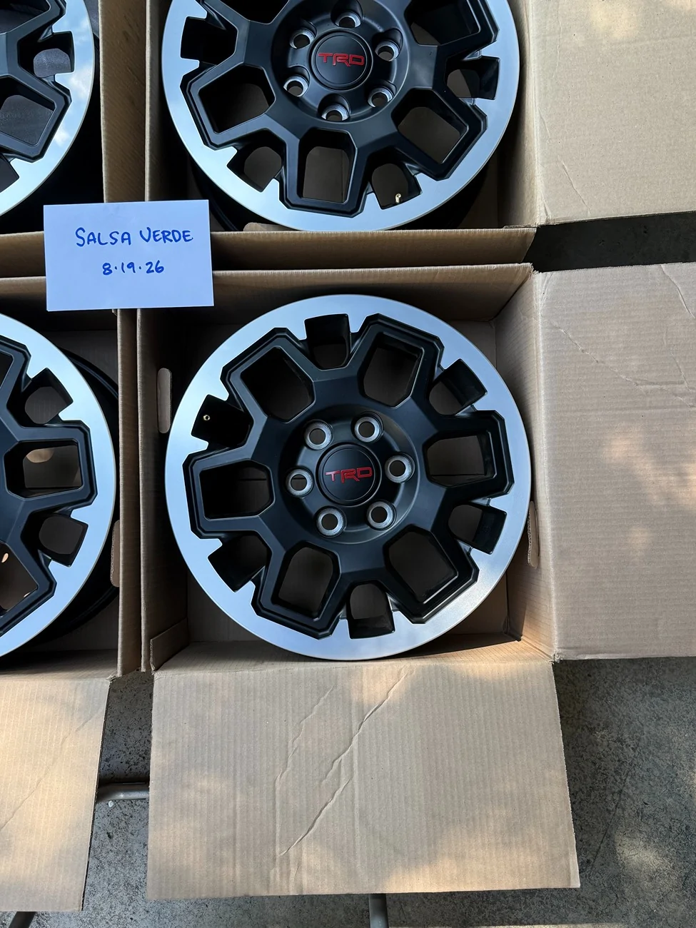 2025 2026 4runner 6th gen FS: 2026 TRD 18" WHEELS $500 BAY AREA IMG_2489