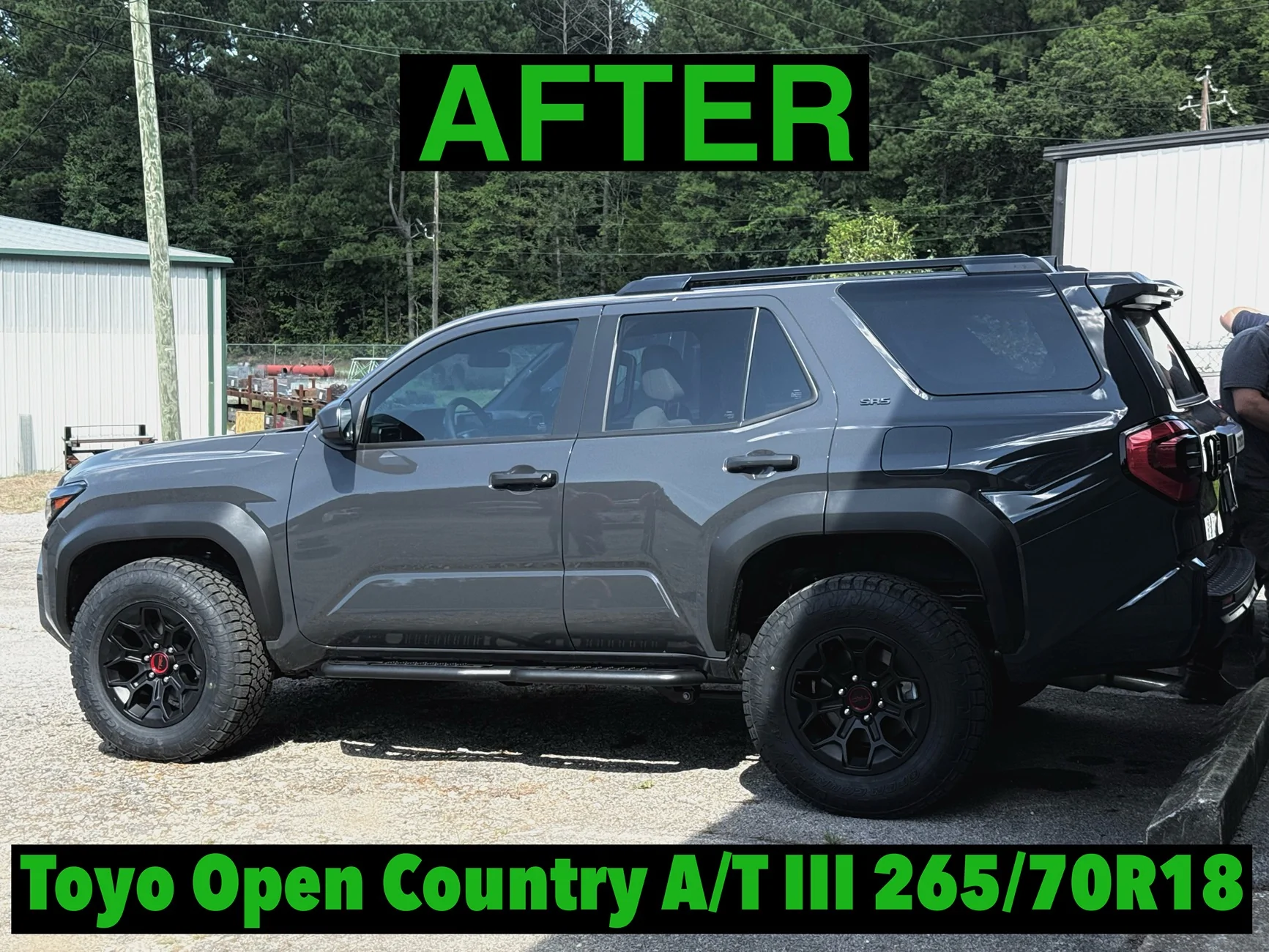 2025 2026 4runner 6th gen SR5 Upgrade: TRD Off Road Tires & Wheels phonto