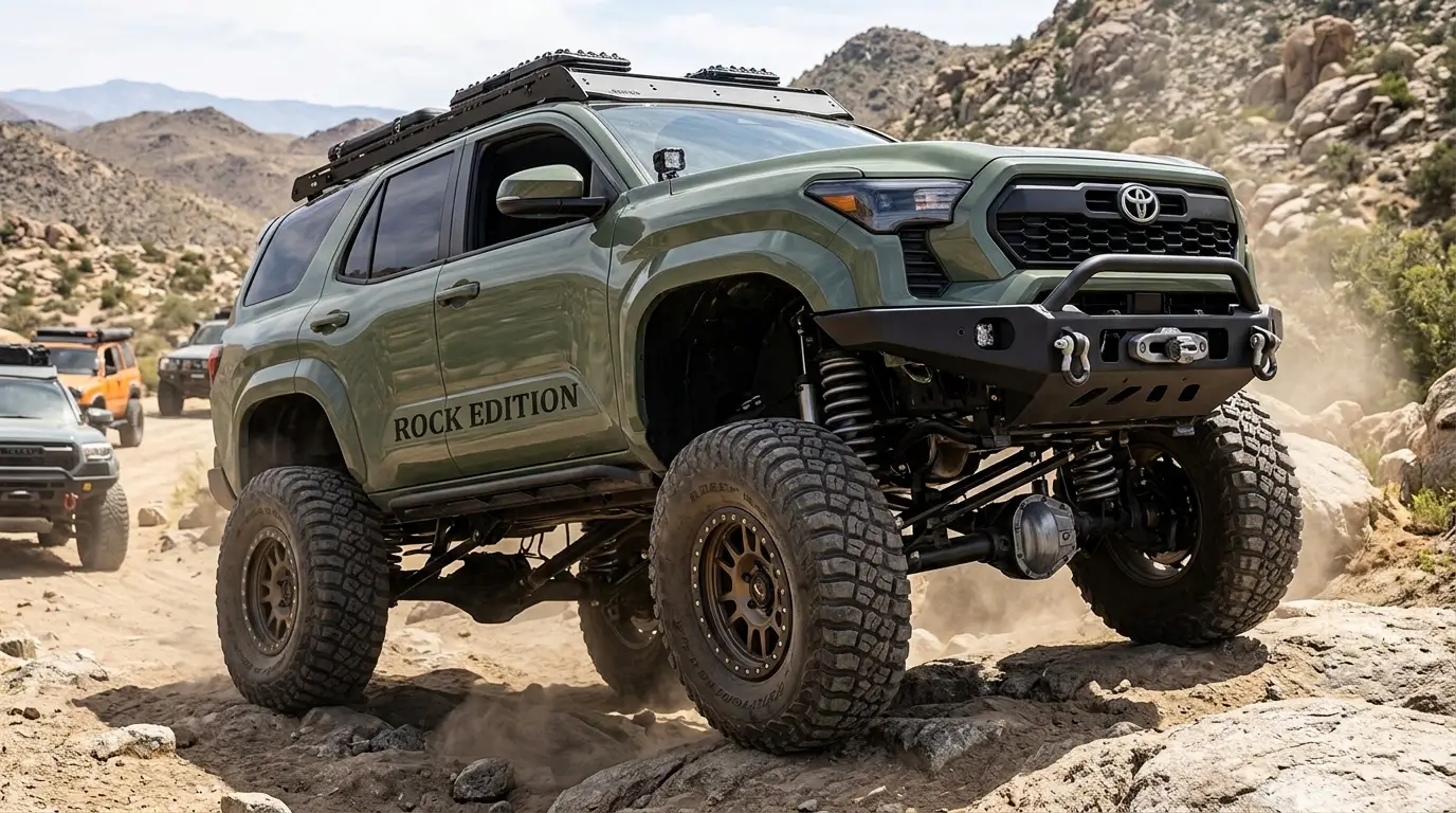 2025 2026 4runner 6th gen If you designed the 2027 4Runner🚙, what’s the one thing you’d change? 4Runner Rock Edition