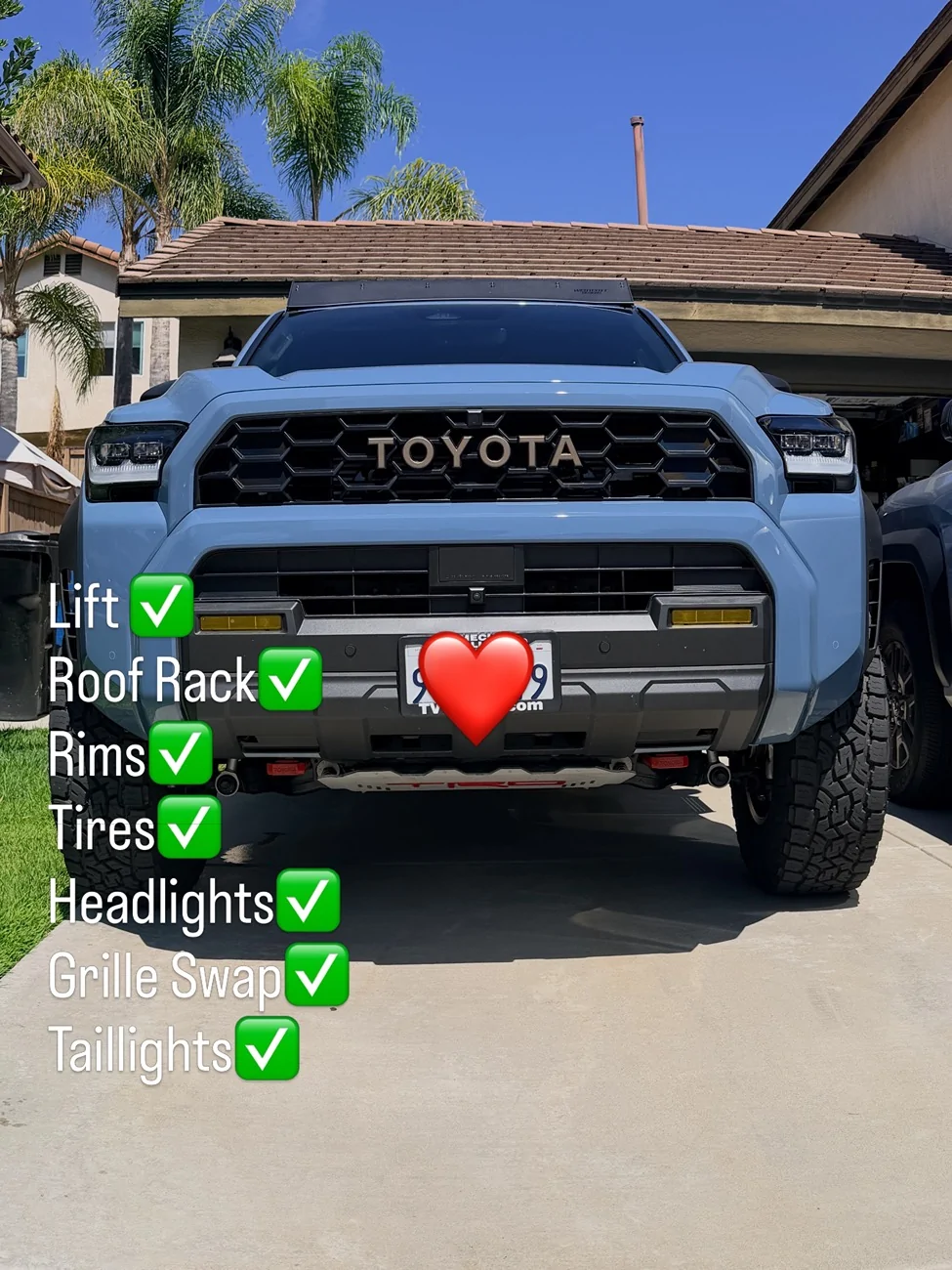 2025 2026 4runner 6th gen 2026 TRD ORP - TRD 2.5" Lift Kit + Toyo R/T Trail 285/75R17 + KMC Technic 17x8.5 +18mm (slight trimming) 772A90B5-F452-4050-90DC-F2C7952158CB