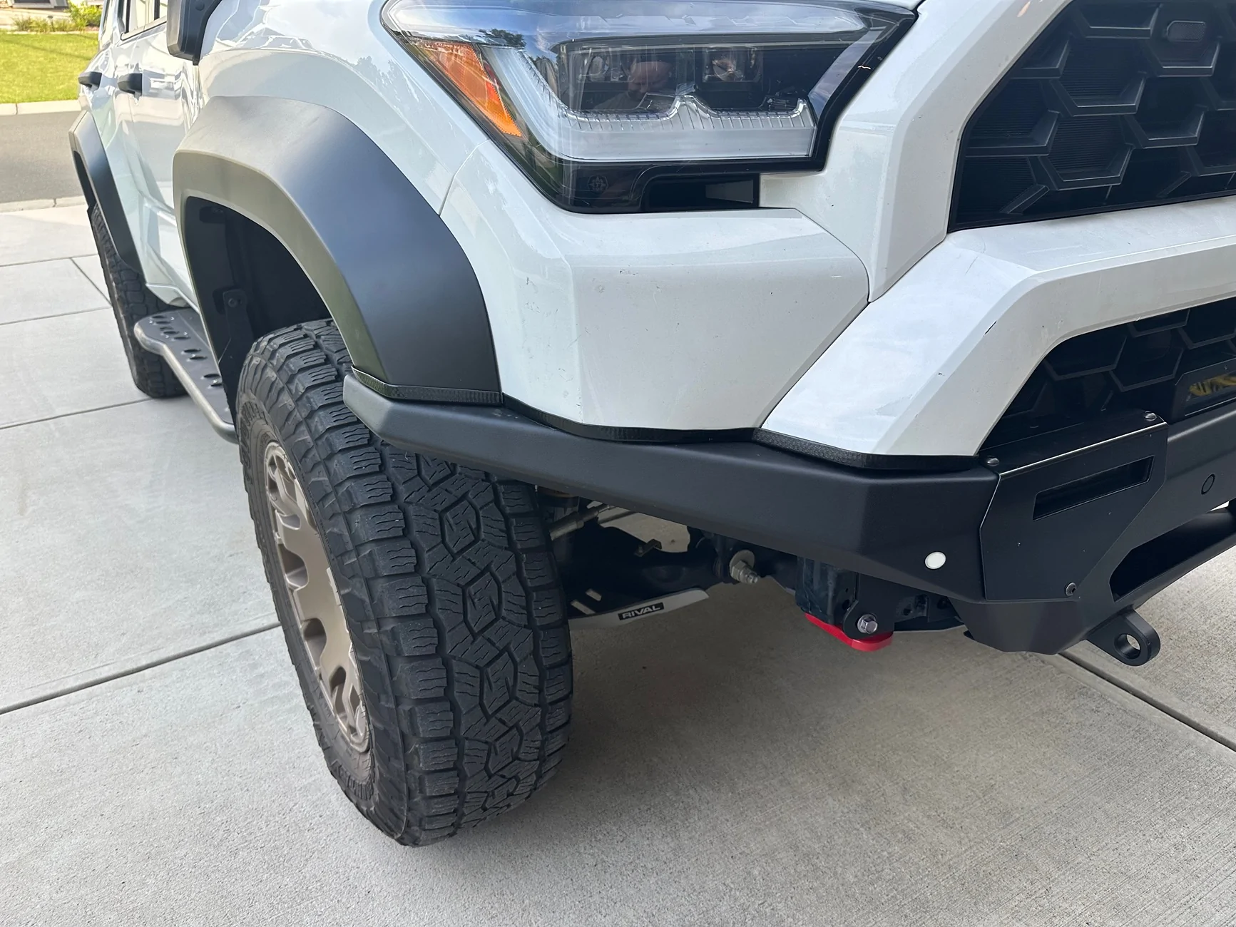 2025 2026 4runner 6th gen Rago Fabrication full-width winch front bumper on my 2026 Trailhunter IMG_1002