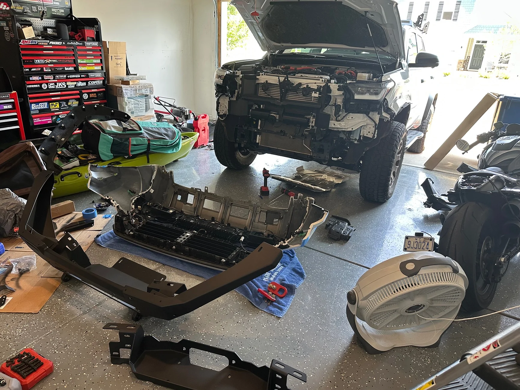 2025 2026 4runner 6th gen Rago Fabrication full-width winch front bumper on my 2026 Trailhunter IMG_0912