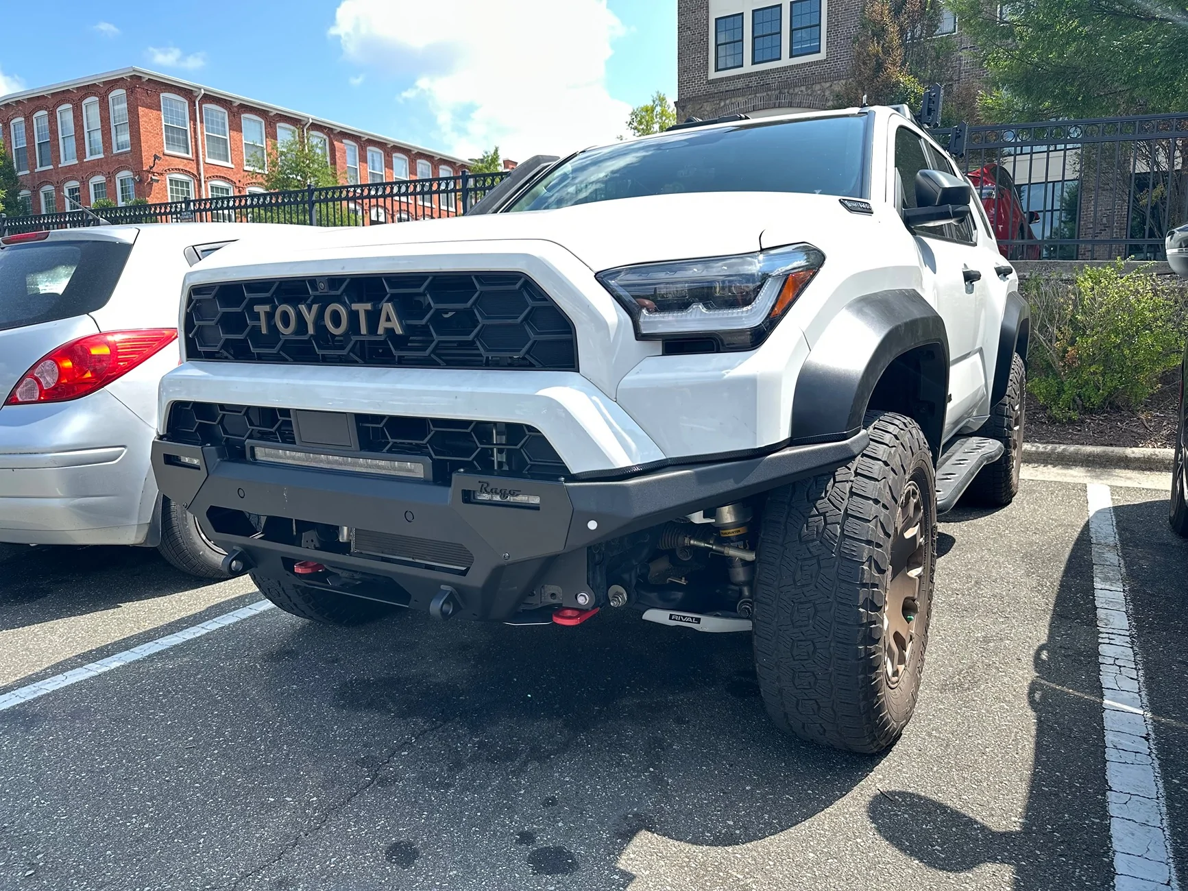 2025 2026 4runner 6th gen Rago Fabrication full-width winch front bumper on my 2026 Trailhunter IMG_0949