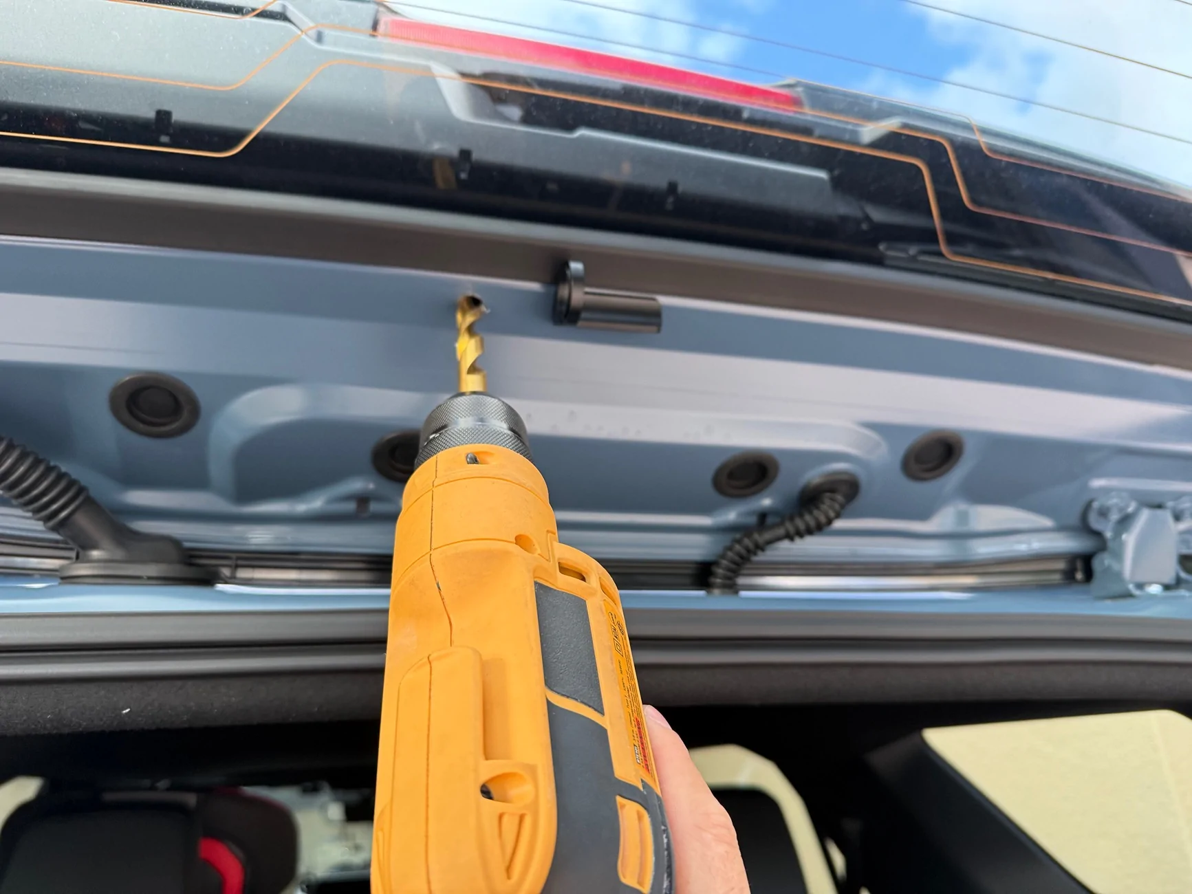2025 2026 4runner 6th gen 📸 REAR DASHCAM INSTALL — A CLEAN, OEM-LOOKING SOLUTION IMG_4935