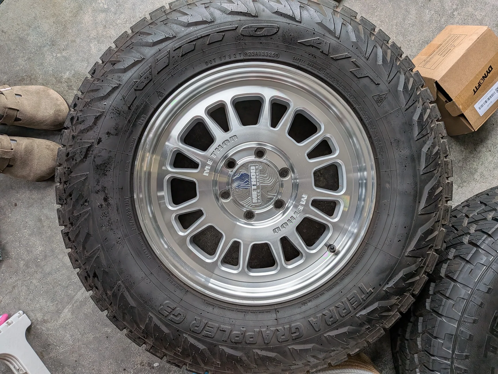 2025 2026 4runner 6th gen Method 318 machined wheels $850 PXL_20260822_174214379