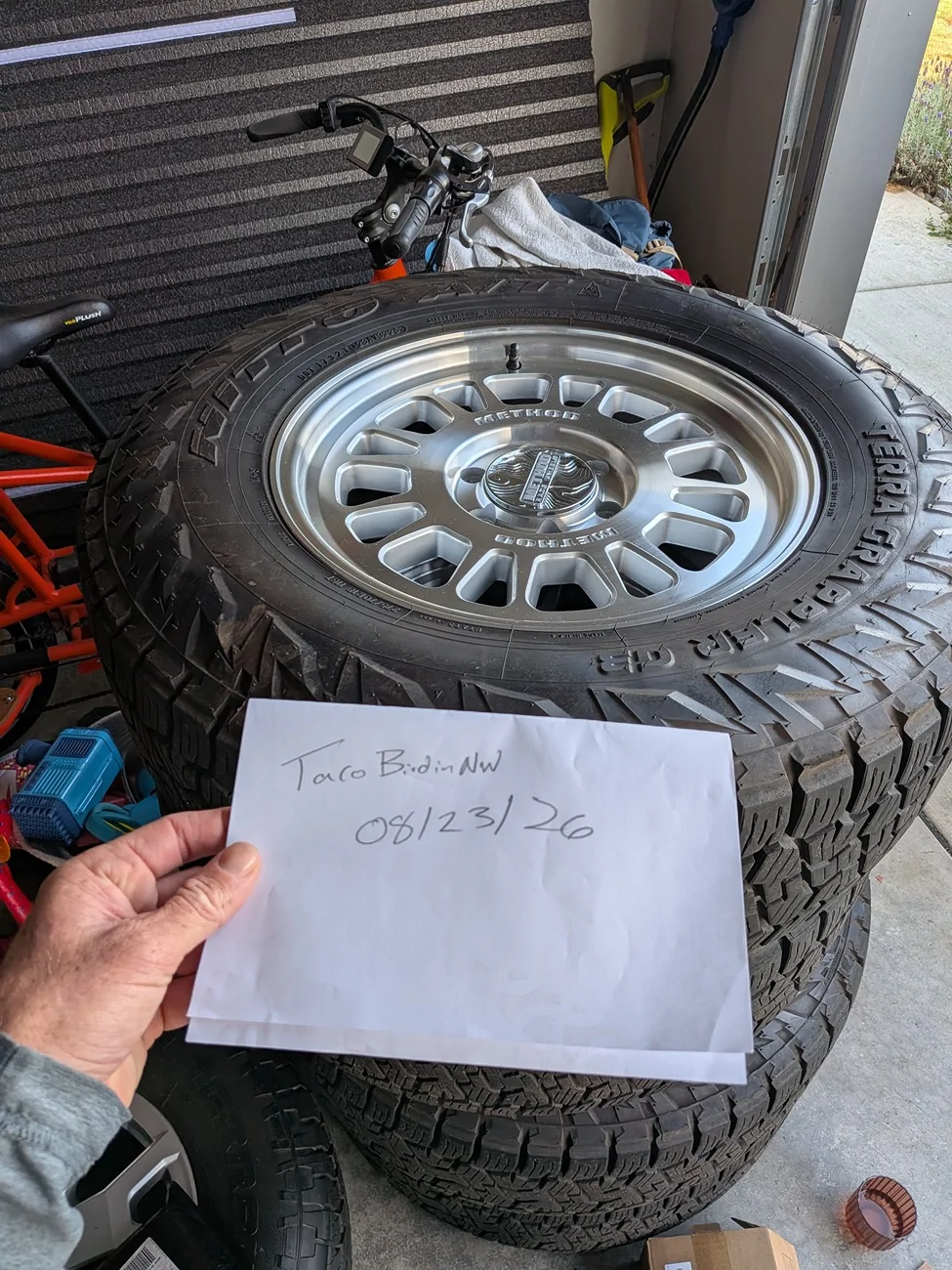 2025 2026 4runner 6th gen Method 318 machined wheels $850 6791