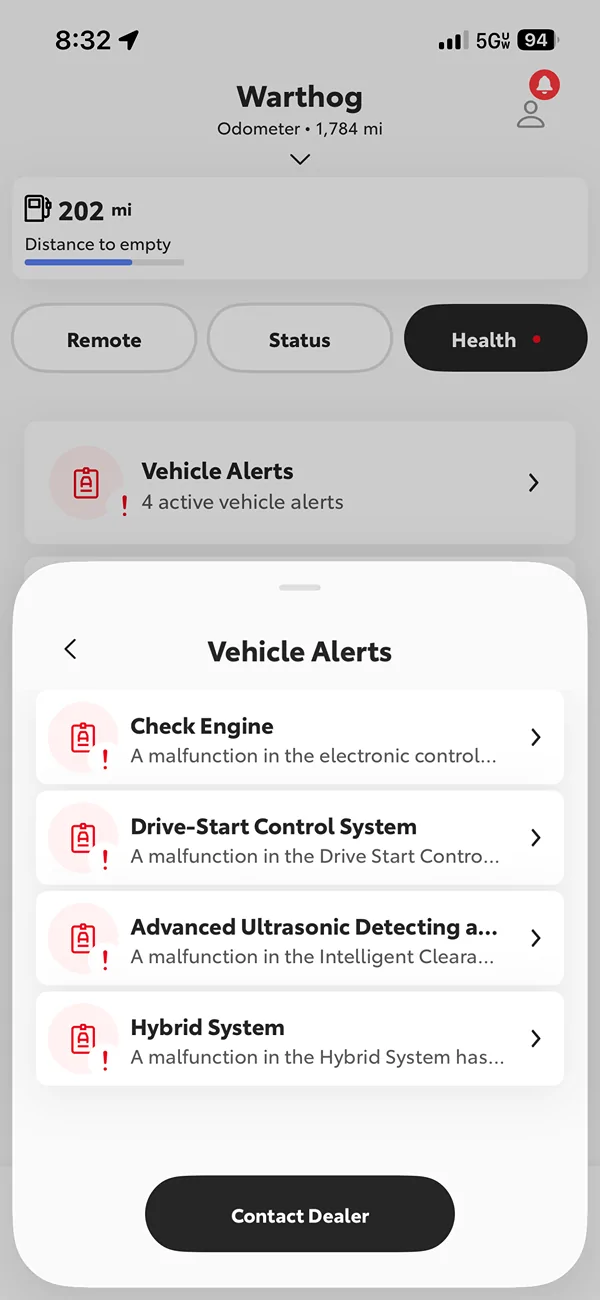 2025 2026 4runner 6th gen Hybrid system failed - "System Malfunction Visit Your Dealer" IMG_4821