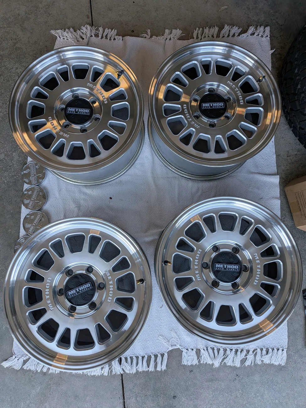 2025 2026 4runner 6th gen Method 318 machined wheels $850 6814