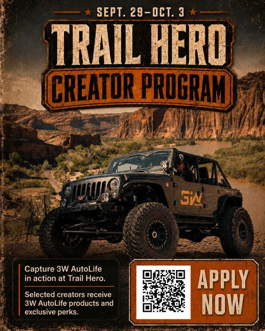 2025 2026 4runner 6th gen Going to Trail Hero 2026? Join the 3W Creator Program 