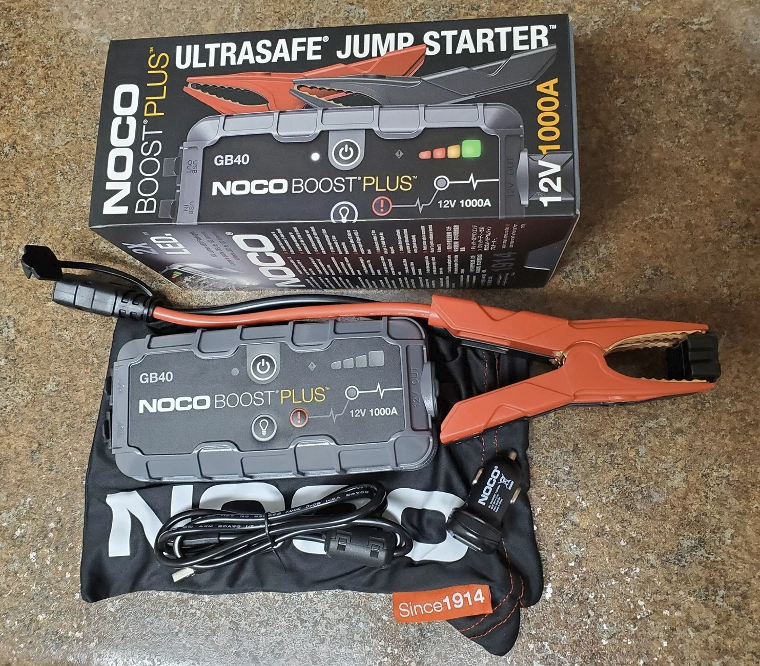 2025 2026 4runner 6th gen Portable battery jumper/charger Noco1