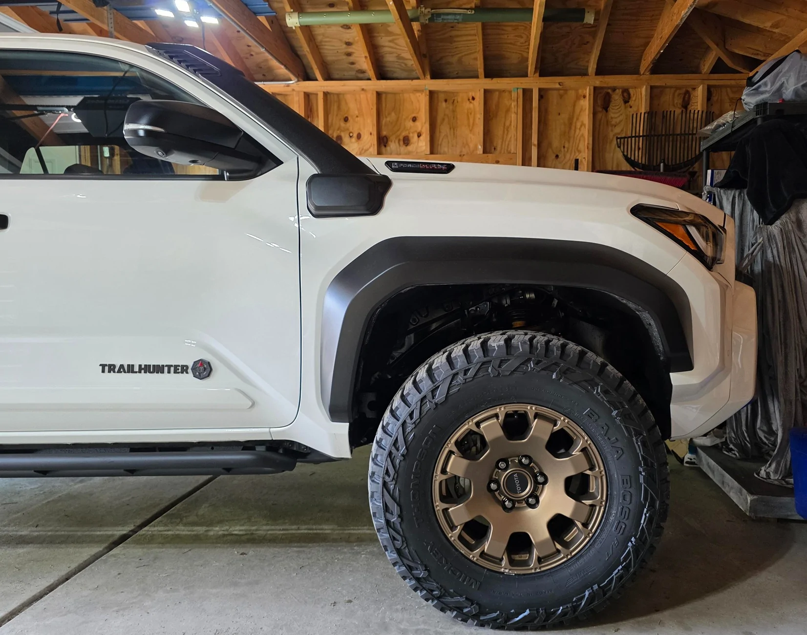 2025 2026 4runner 6th gen Trailhunter Build: Lift & Tires Are On!  Westcott front preload collar lift, OME rear spring, 35x12.5x18 Baja Boss AT tires 3