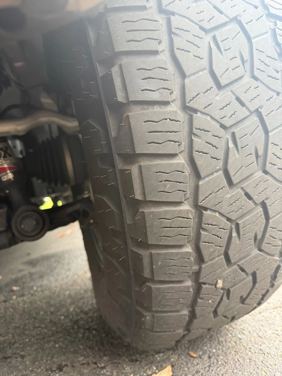 2025 2026 4runner 6th gen Question on tire wear 2025 TRD PRO IMG_5496