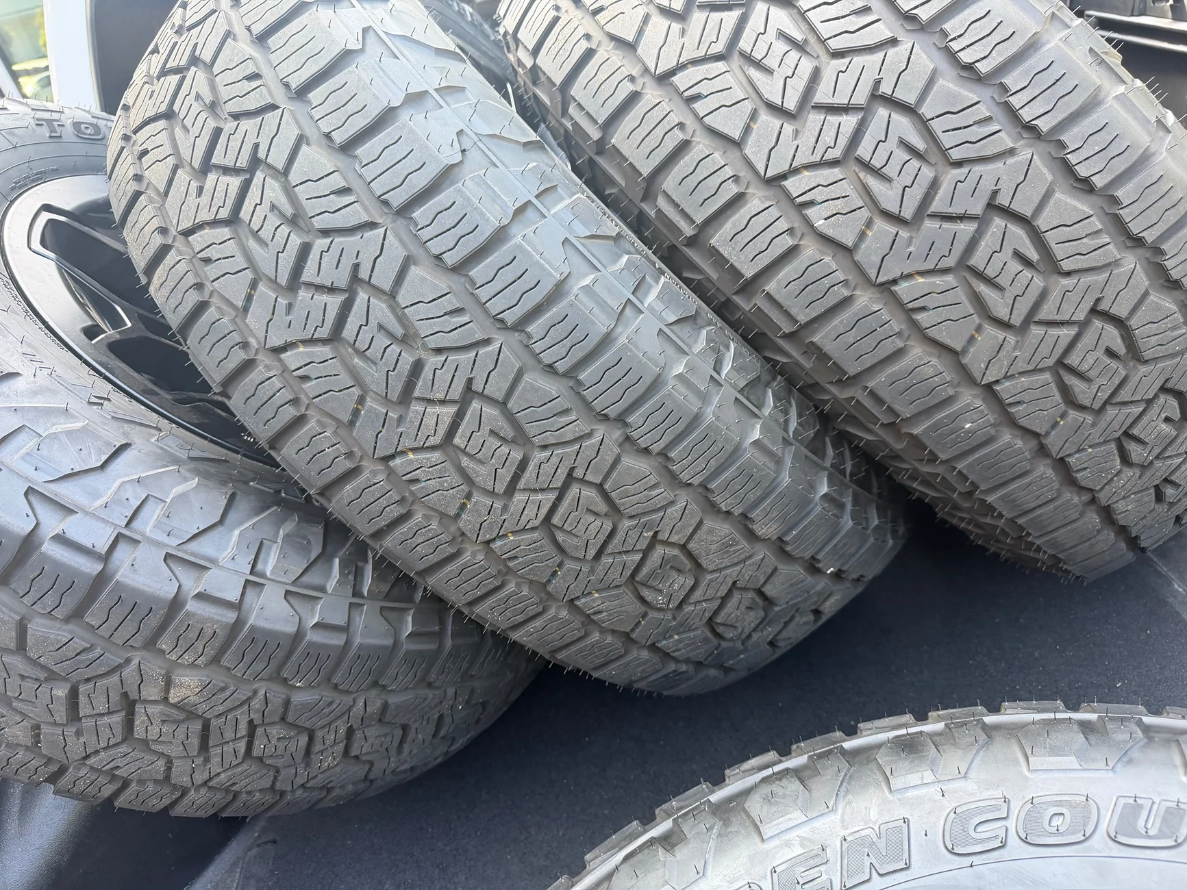 2025 2026 4runner 6th gen 2026 trd pro 4Runner wheels and tire take offs IMG_0771