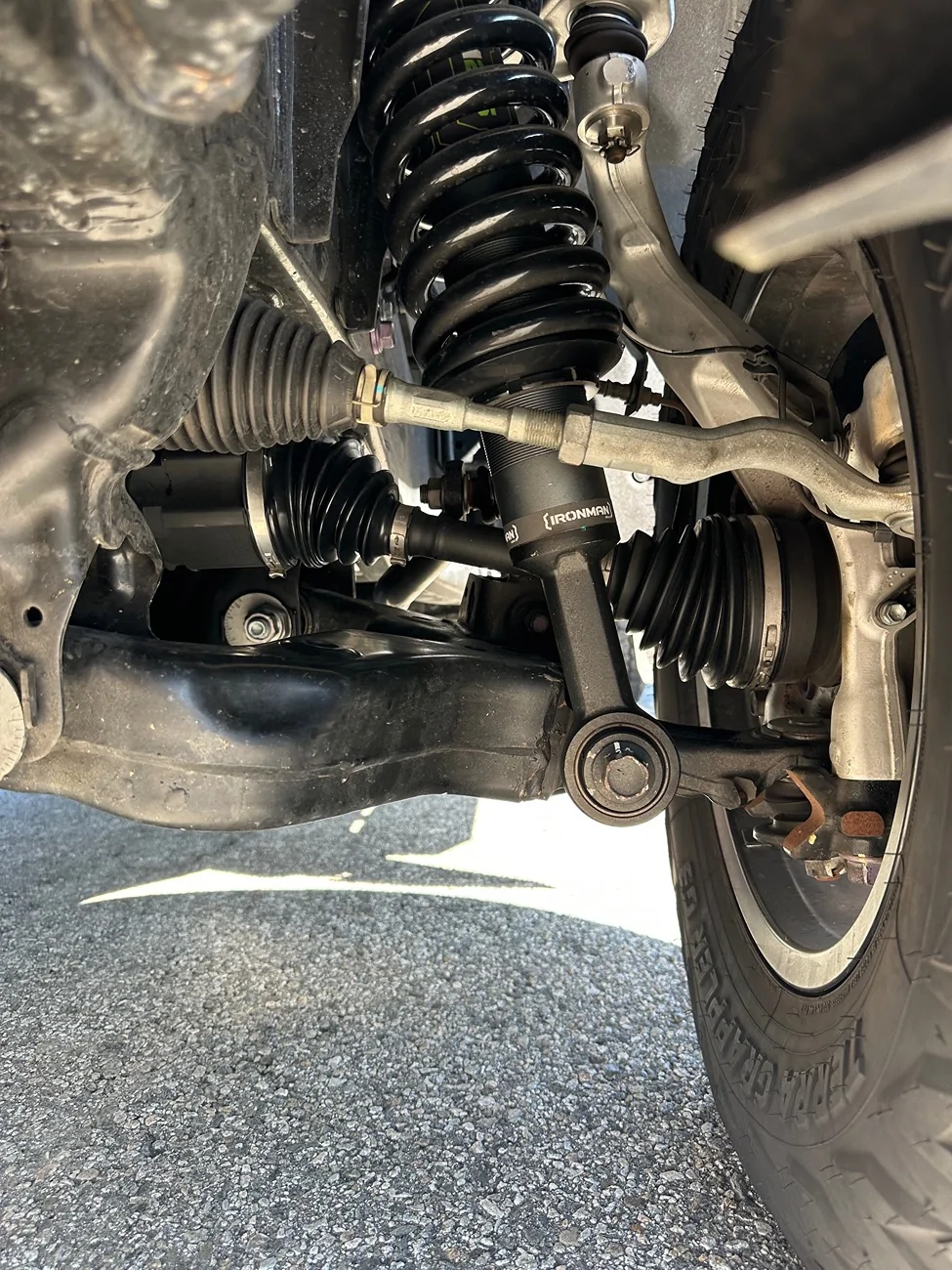 2025 2026 4runner 6th gen Bad CV axle angle IMG_1413
