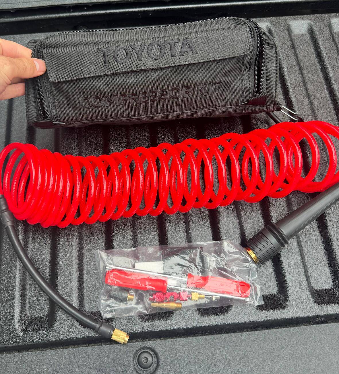 2025 2026 4runner 6th gen Trailhunter air compressor bag trailhunterba