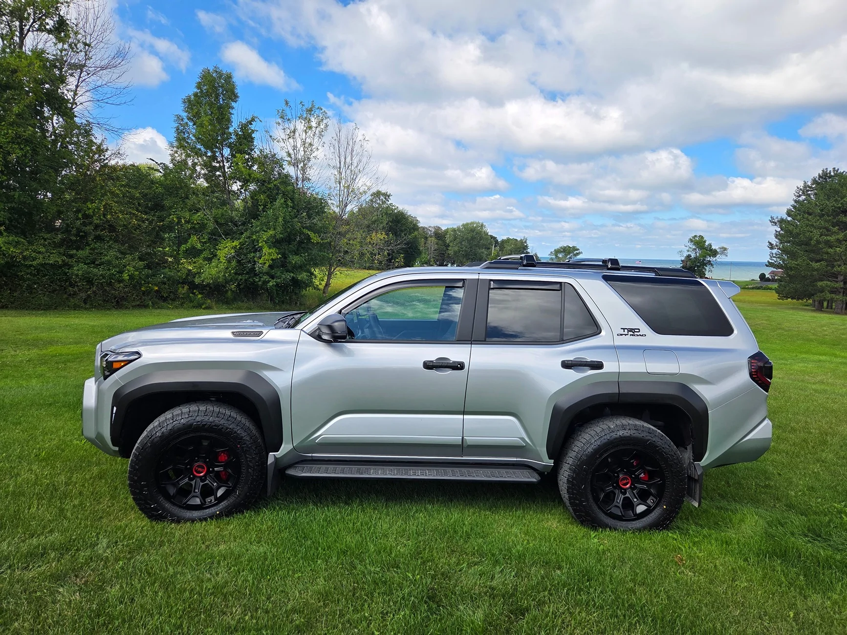 2025 2026 4runner 6th gen 265/70/18 Falken Wildpeak AT4W +20 Offset setup installed 20260906_125507
