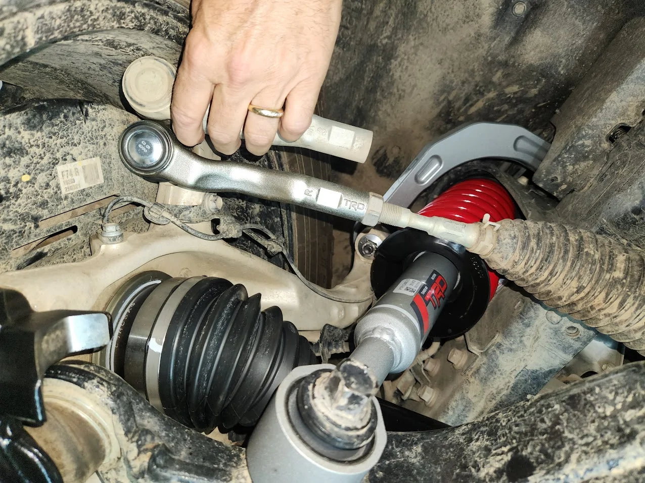 2025 2026 4runner 6th gen Bad CV axle angle 20260621_165031
