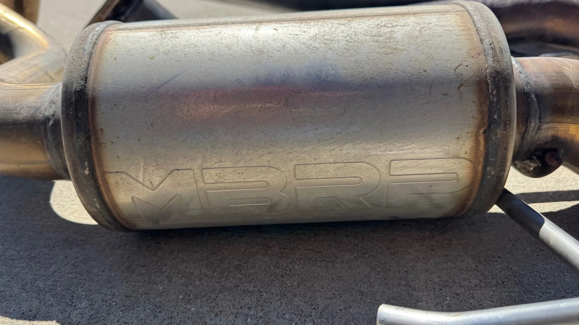 2025 2026 4runner 6th gen WTS MBRP High Exhaust Cat-back w/downpipe IMG_9320