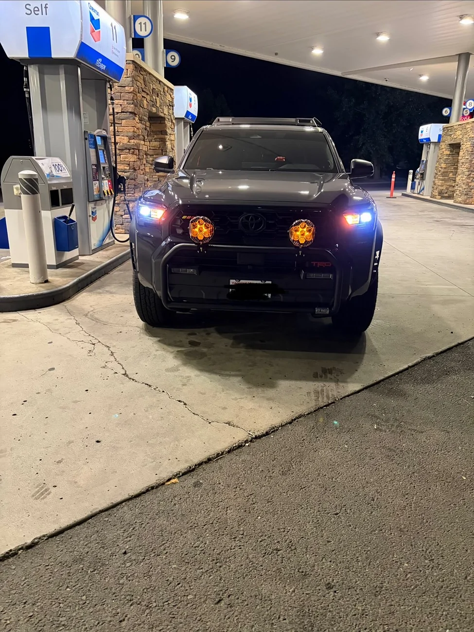 2025 2026 4runner 6th gen CAtuned brush bar guard / bull bar / grill guard installed IMG_0776