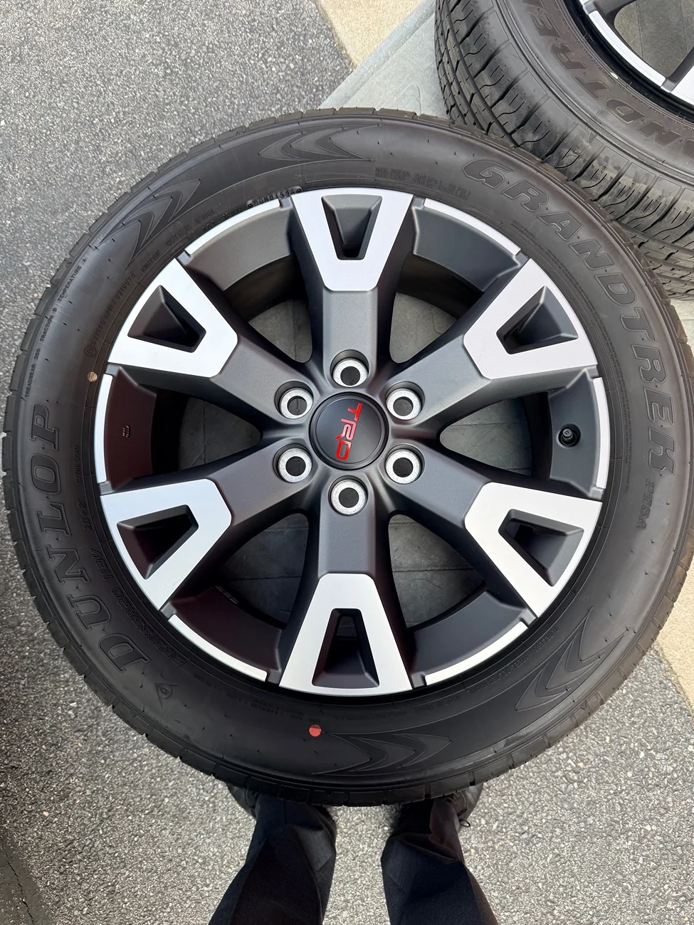2025 2026 4runner 6th gen Set of 4 TRD 20" Wheels & Dunlop Tires for Sale in Maryland IMG_1130