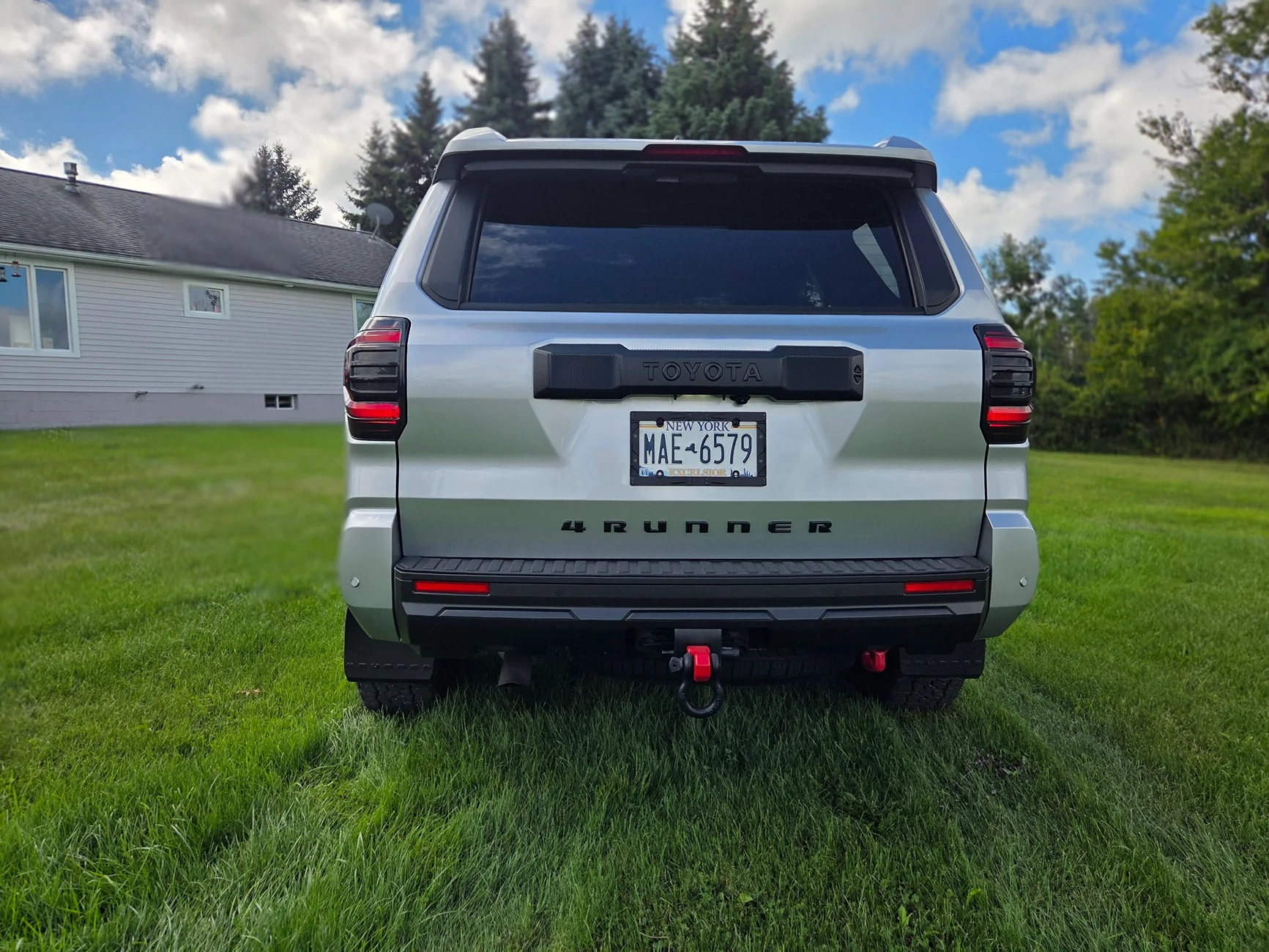 2025 2026 4runner 6th gen Aspire Stealth Smoked Tail Lights - installed photos on Underground ORP 20260906_125541