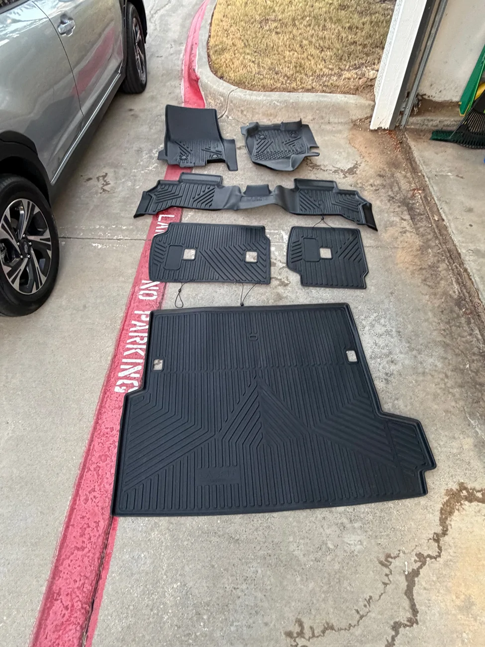 2025 2026 4runner 6th gen LasFit 2025-2026 Toyota 4Runner Floor Mats, Seatback and Cargo Mat Lasfit 6thgen 4runner hybrid floor mats