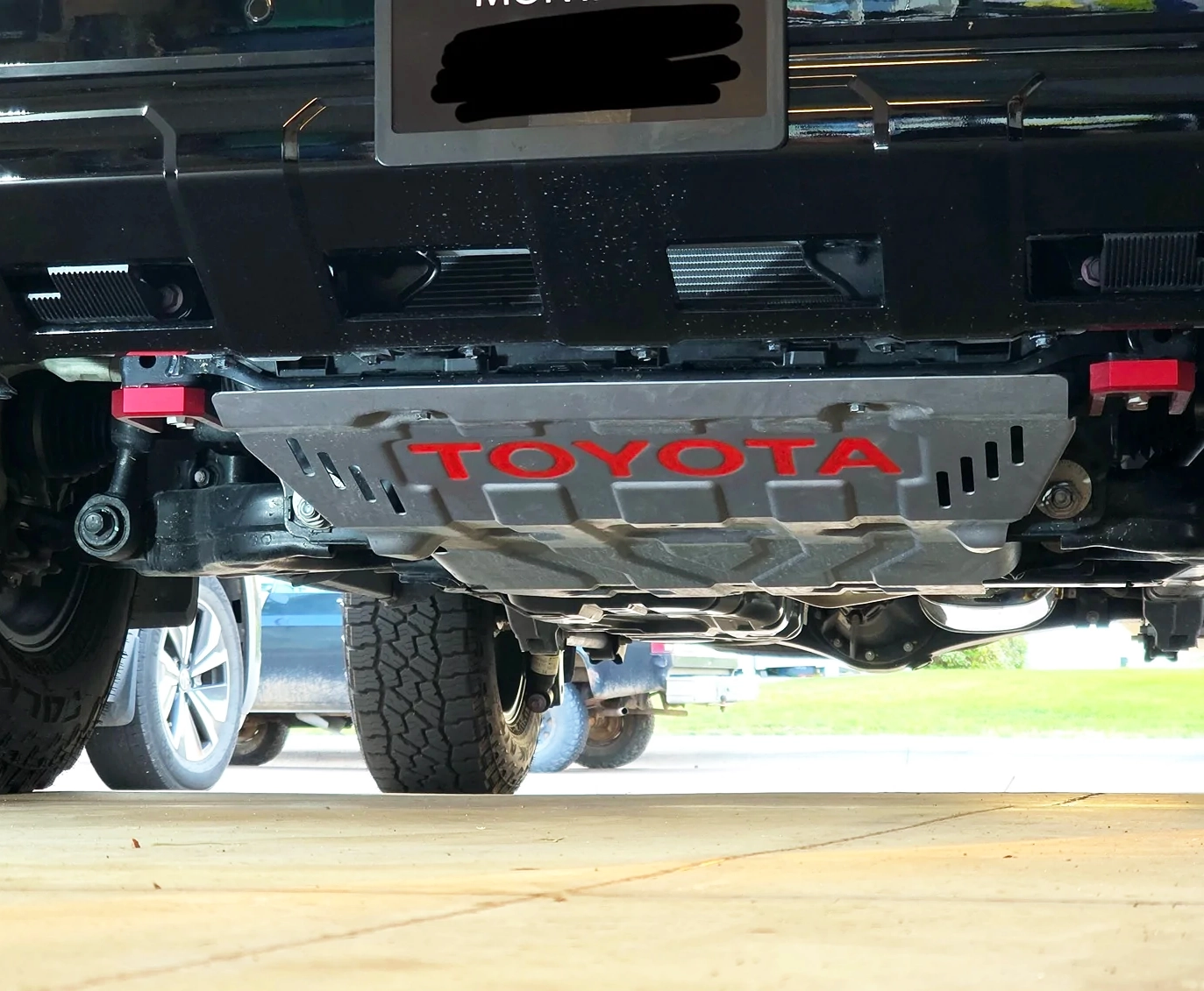 2025 2026 4runner 6th gen Added some color to the letters on my skid plate with paint marker 39957-c8cdaabb578c45bc30ff971cf2323503 (1)