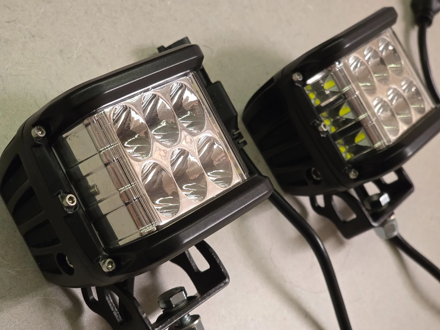 2025 2026 4runner 6th gen Cali Raised white ditch lights + OEM switch + brackets 20260913_151808