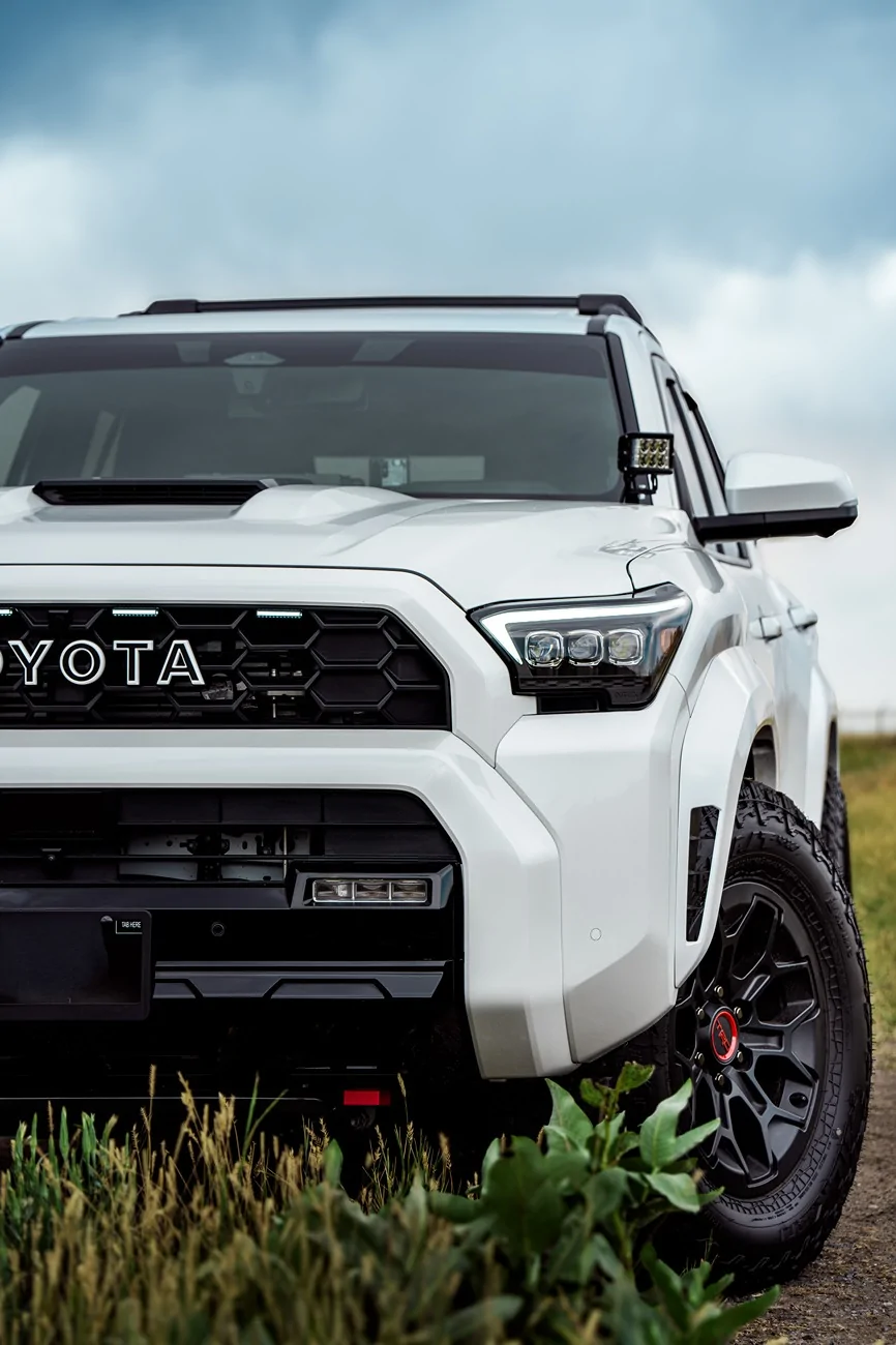 2025 2026 4runner 6th gen Cali Raised white ditch lights + OEM switch + brackets Alpharex_Headlights_02