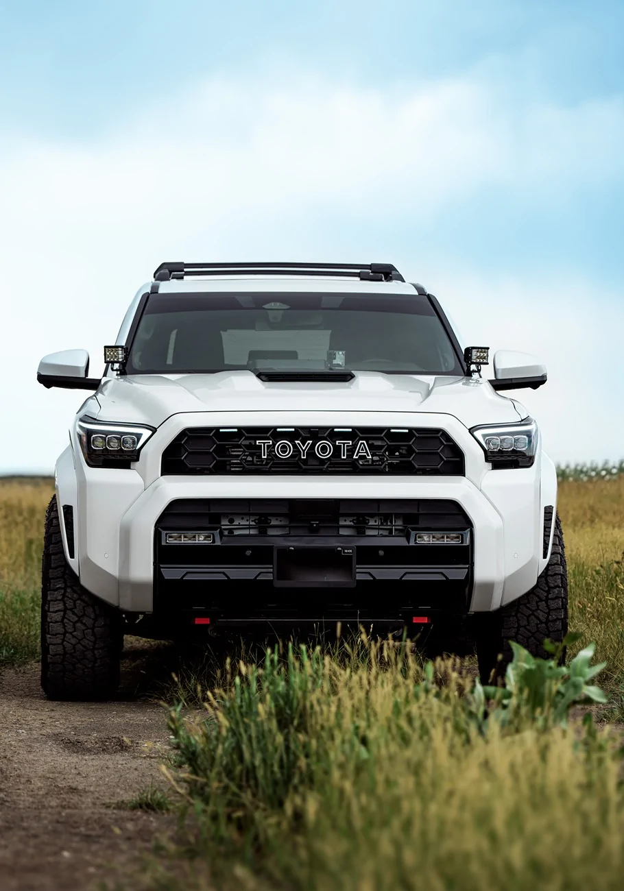 2025 2026 4runner 6th gen Cali Raised white ditch lights + OEM switch + brackets Alpharex_Headlights_03