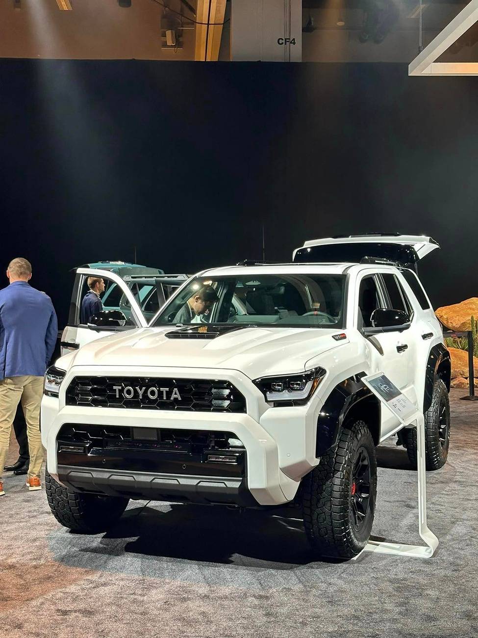 2025 4runner 6th gen First Photos: 2025 4Runner TRD Off-Road, TRD Sport, and Platinum Trims 🤩 2025-4runner-trd-pro-white-1-