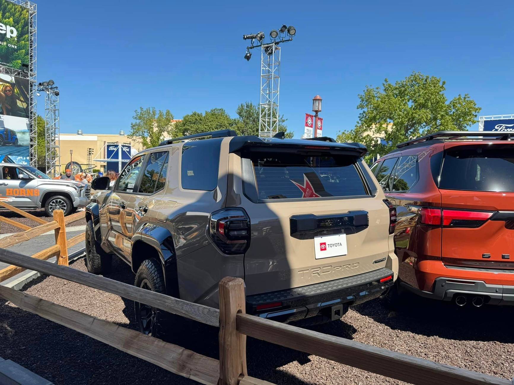 2025 4runner 6th gen MUDBATH Photos 4Runner 6th Gen (2025+) 2025 toyota 4runner trd pro mud bath exterior color and interior 3
