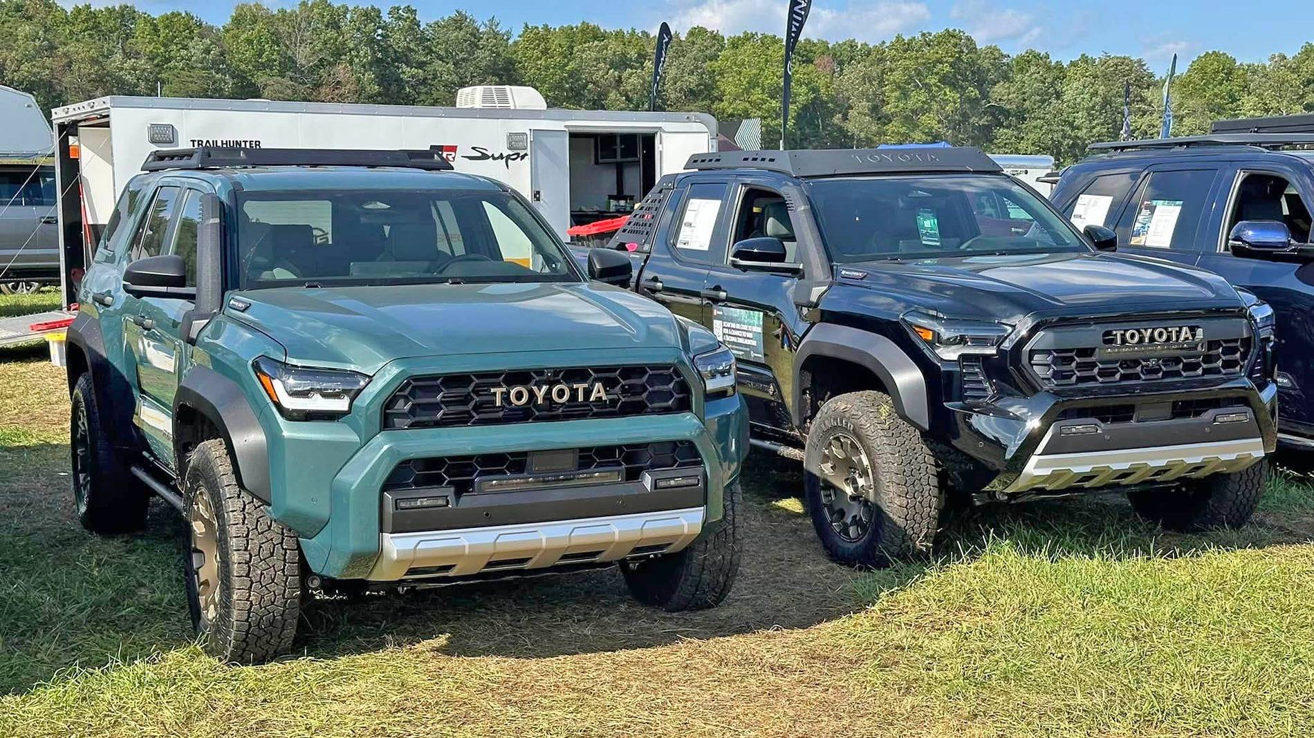 2025 4runner 6th gen EVEREST Photos 4Runner 6th Gen (2025+) 2024 4Runner trailhunter vs. 2024 Tacoma Trailhunter comparison 2