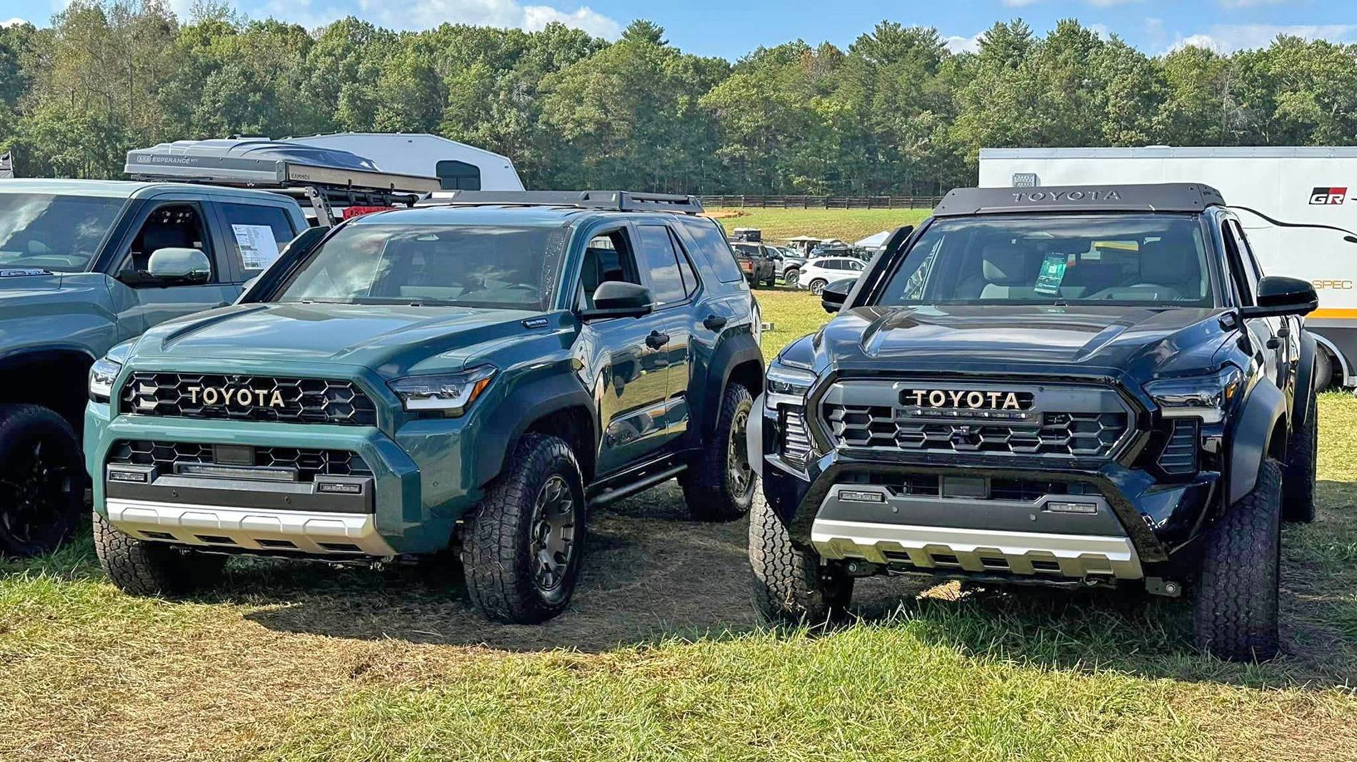 2025 4runner 6th gen EVEREST Photos 4Runner 6th Gen (2025+) 2024 4Runner trailhunter vs. 2024 Tacoma Trailhunter comparison 4