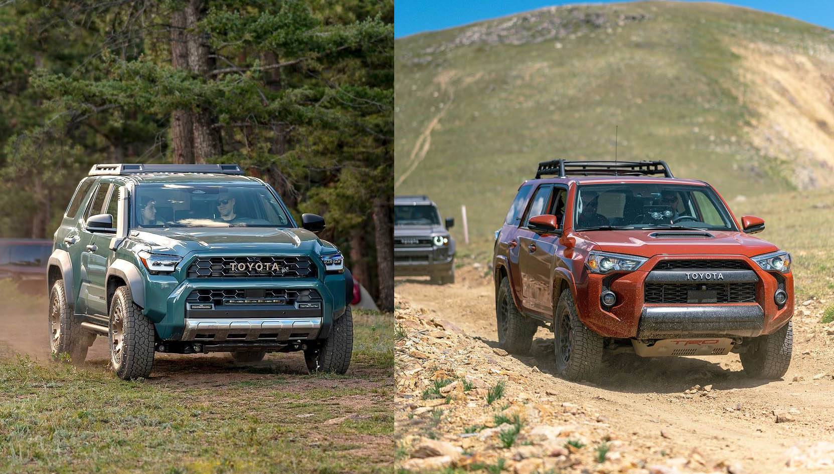 2025 4runner 6th gen EVEREST Photos 4Runner 6th Gen (2025+) -4runner-vs-2024-4runner-and-2025-land-cruiser-