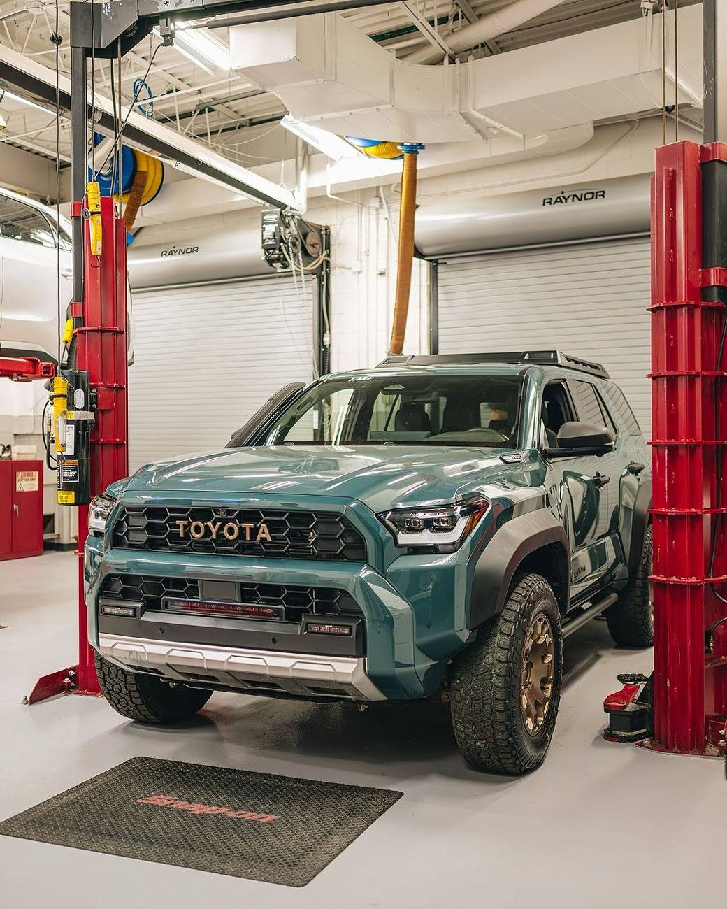 2025 4runner 6th gen 2025 4Runner runs with 2024 4Runner & New Land Cruiser @ Destination Outdoor Adventure Event 2024 Toyota 4Runner Trailhunter Everest Color 1