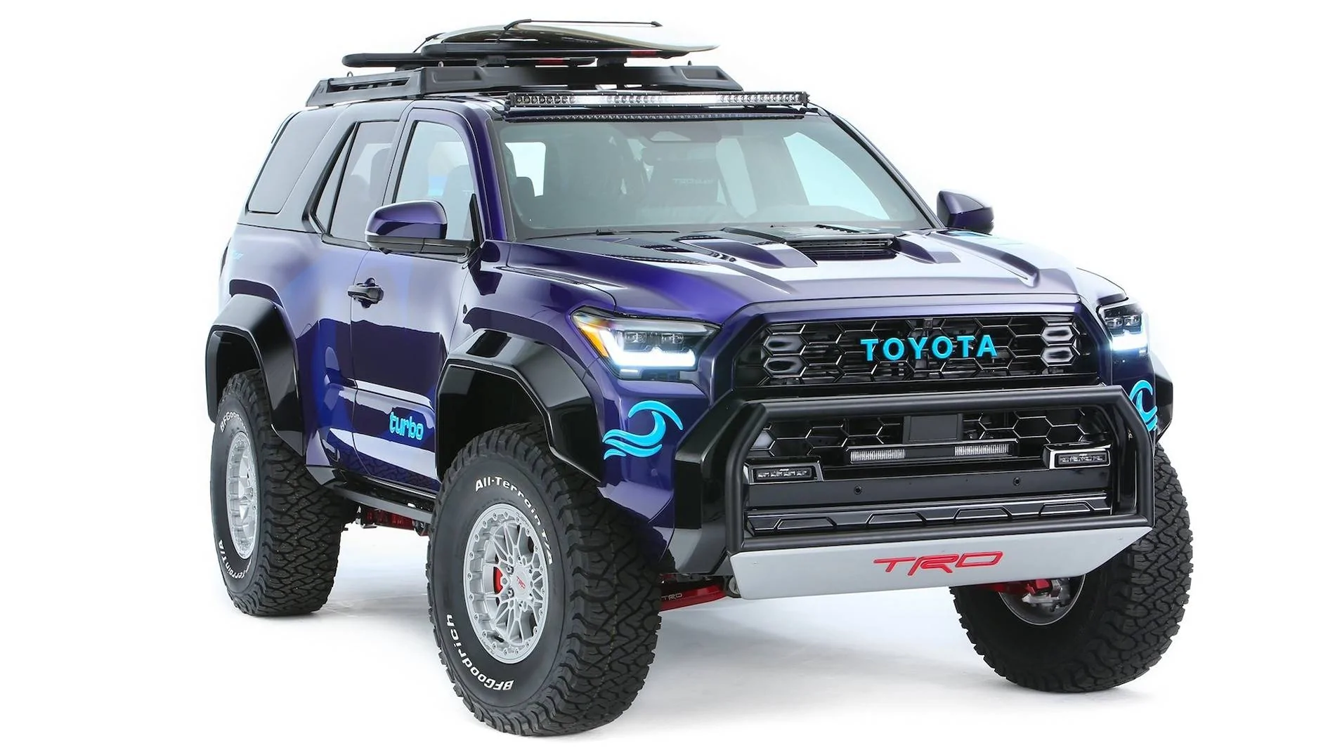 2025 4runner 6th gen Introducing 2025 Toyota 4Runner TRD Convertible Surf Concept 2025toyota4runnertrdsurfconcept2024semashow-1