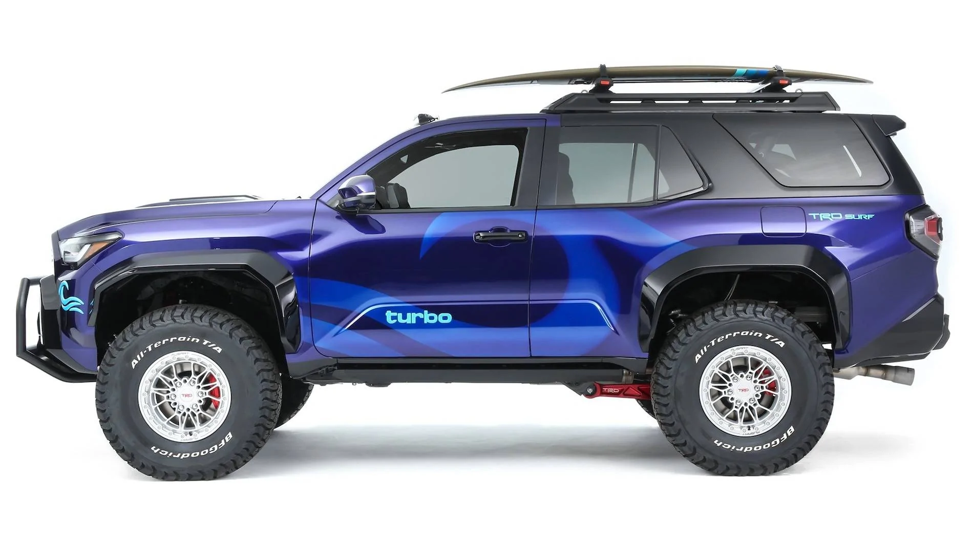 2025 4runner 6th gen Introducing 2025 Toyota 4Runner TRD Convertible Surf Concept 2025toyota4runnertrdsurfconcept2024semashow-5