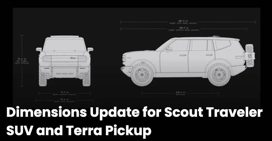 2025 4runner 6th gen Scout EV Pickup & SUV debut w/ Gas Range Extender, 4x4, BOF, Lockers, Sway Bar Disconnect -- All Specs, Wallpapers, Video 2027-scout-dimensions-jpg