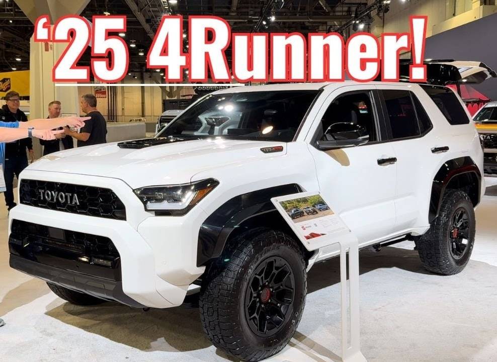 2025 4runner 6th gen ICE CAP WHITE Photos 4Runner 6th Gen (2025+) Ice Cap White 2025 Toyota 4Runner TRD Pro photo image 4