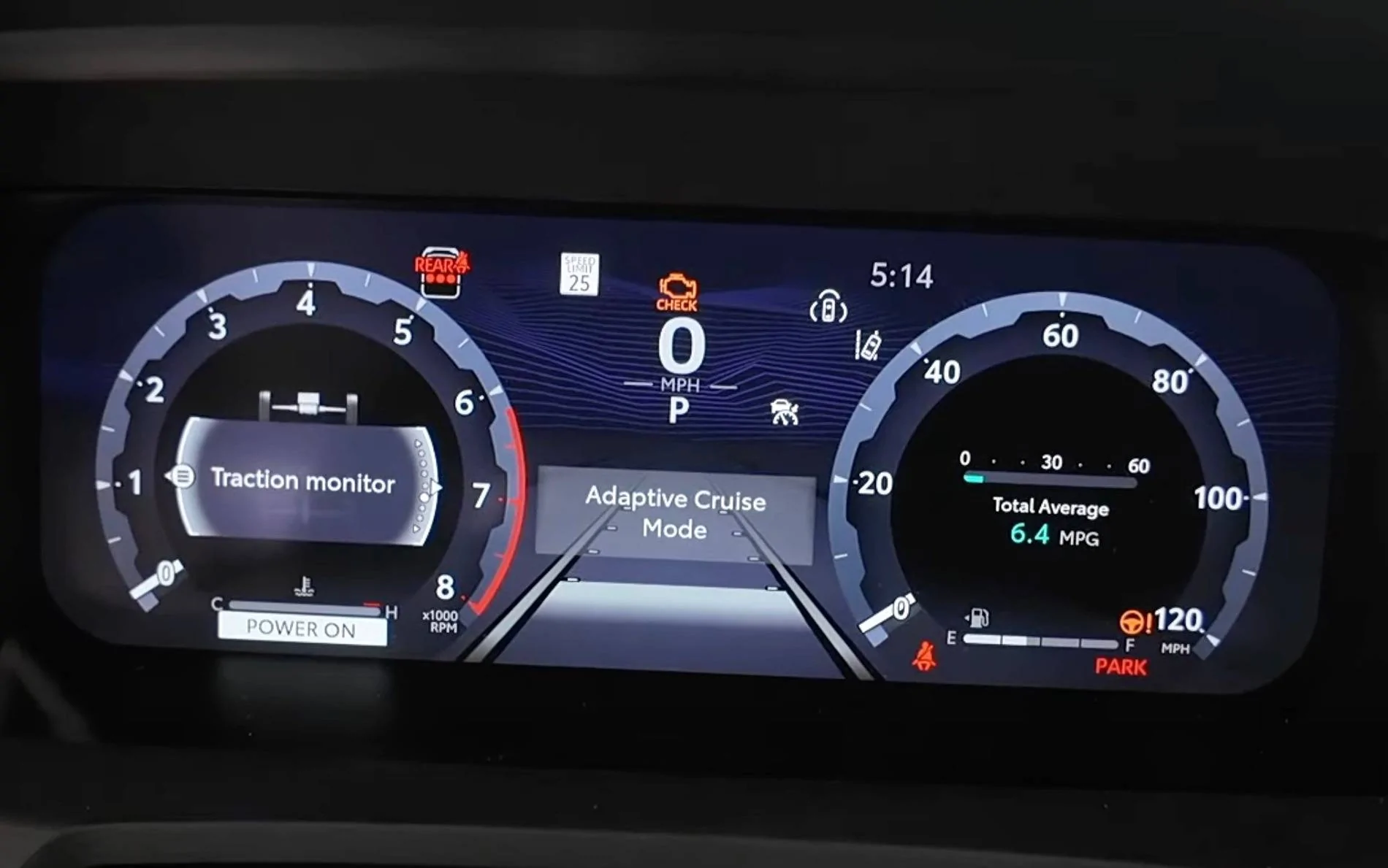 2025 4runner 6th gen Cutting Edge TRD Off-Road (Non-Premium) 2025 4Runner first look -- exterior, interior, cargo area, underbody, suspension, engine bay, roof rails Gauge cluster instrument panel 2025 toyota 4runner trd off-road 7